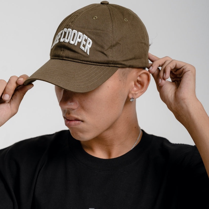 Lee Cooper College Caps Olive