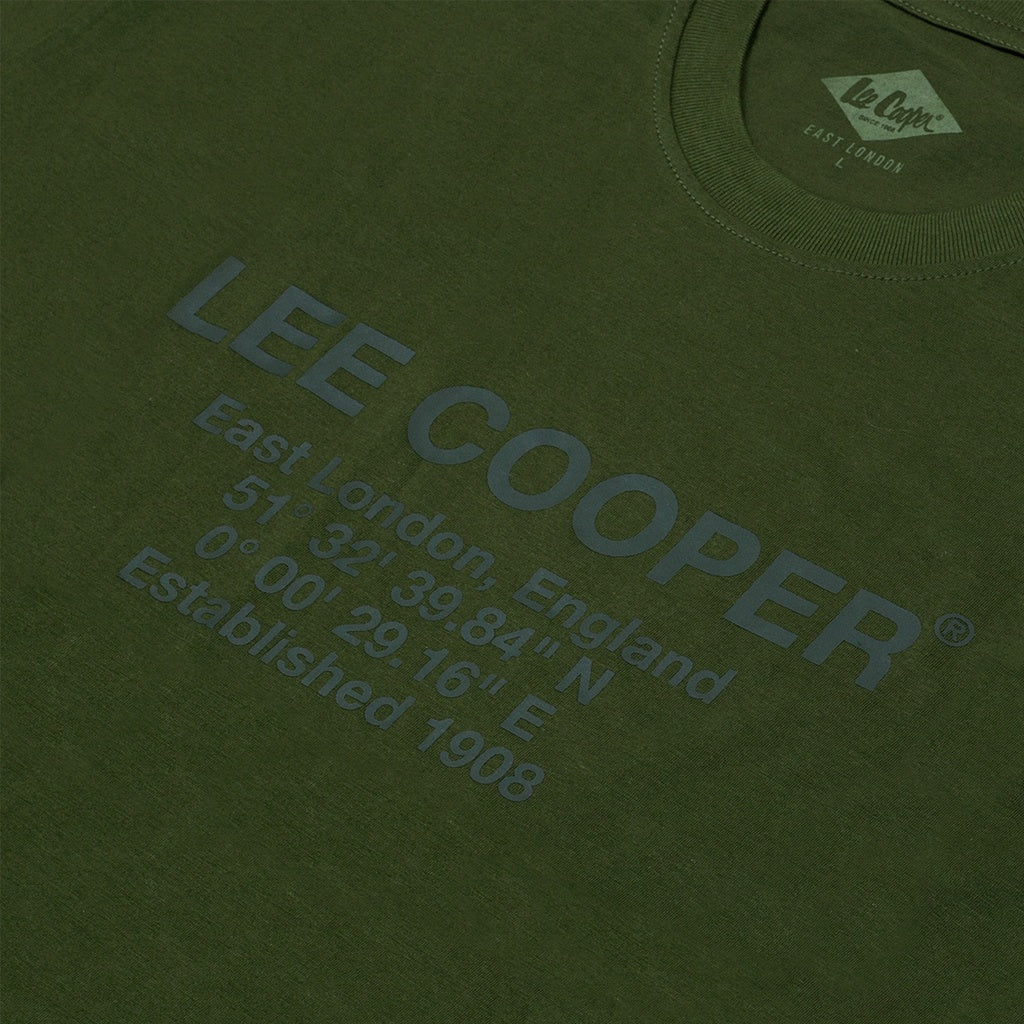 Lee Cooper T-shirt Brand Olive