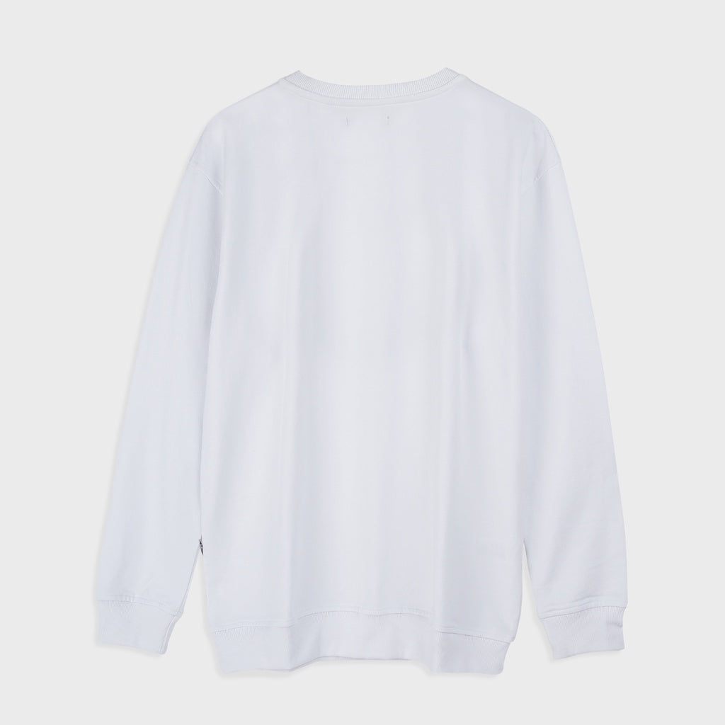 Lee Cooper Red Diamond Sweater White