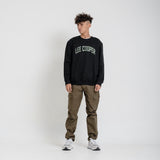 Lee Cooper Sweatshirt - Crewneck Collage Black