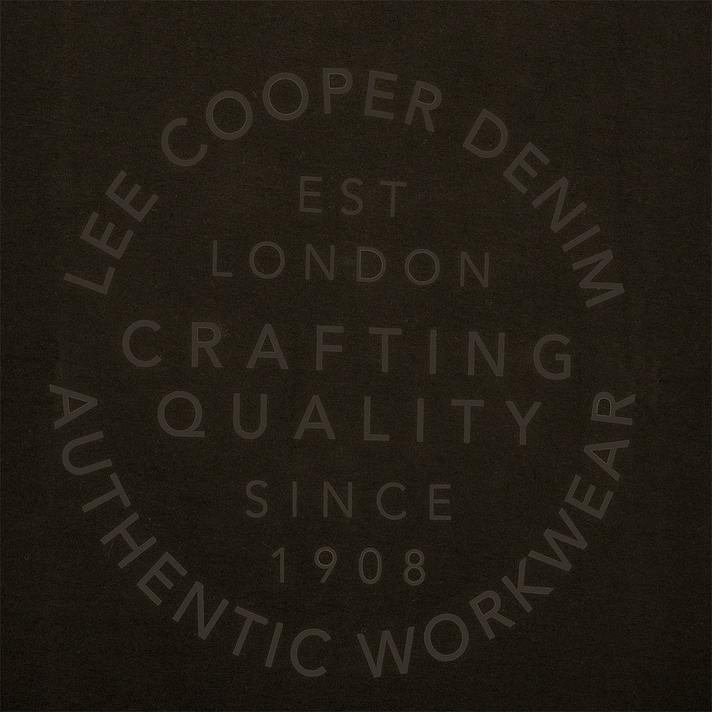 Lee Cooper  T-shirt Oversized Crafting Quality Brown