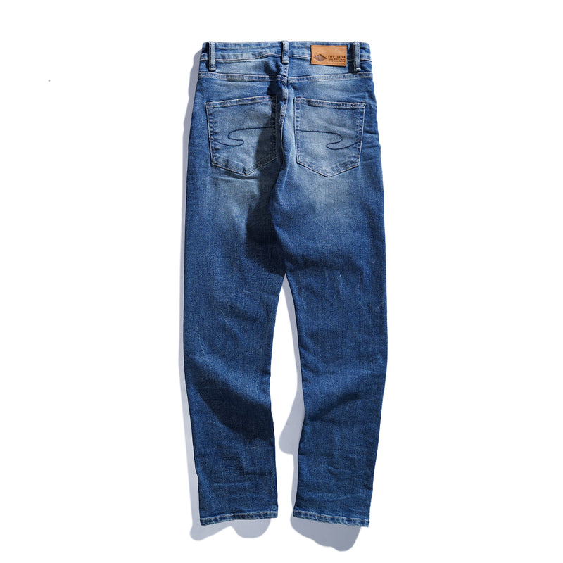 Lee Cooper Tapered Fit Jeans Arthur Worn Light Blue Steel