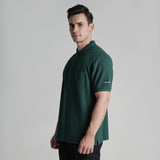 Lee Cooper Polo Shirt Pocket Emerald Green