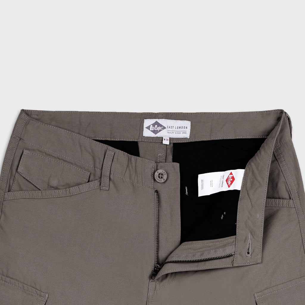Lee Cooper Short Cargo Castor Dark Grey
