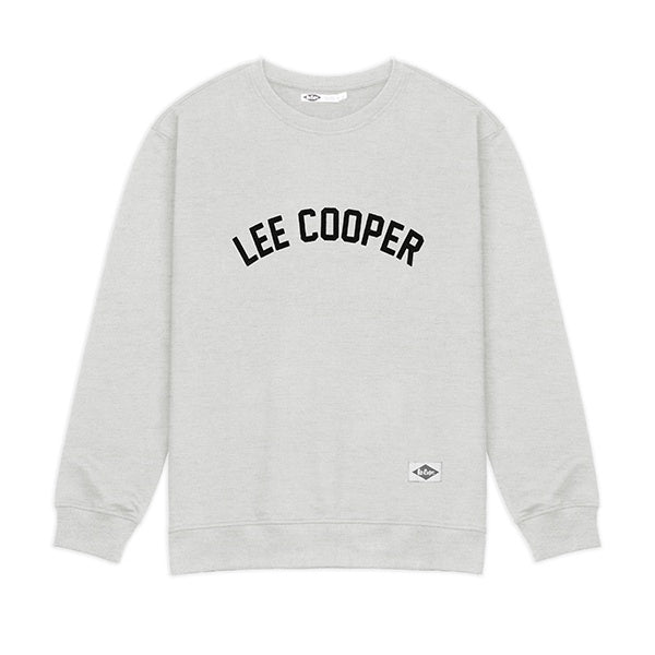 Lee Cooper Sweatshirt Crewneck Varsity Logo Type M71