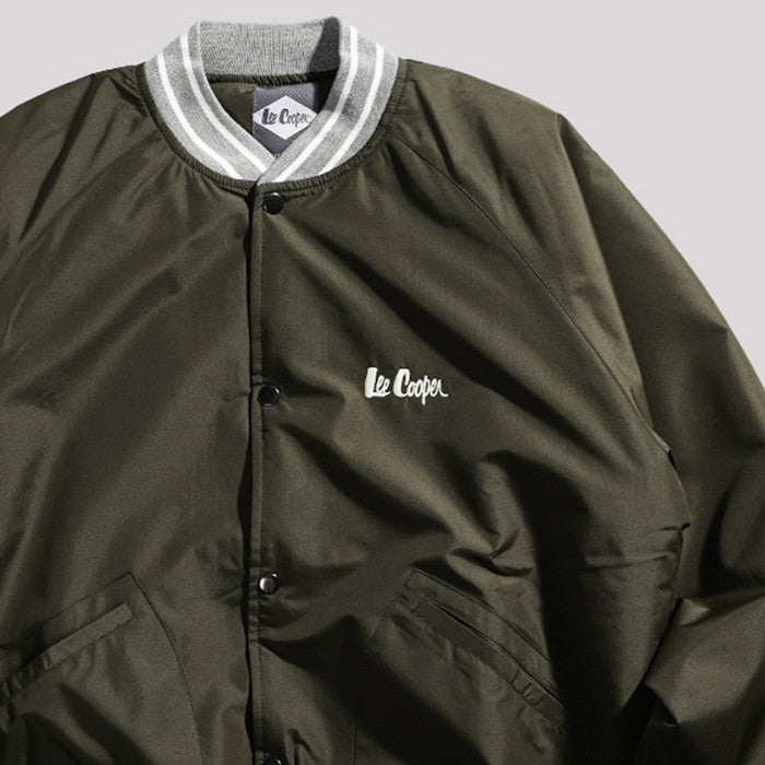 Lee Cooper Jacket Varsity London Olive