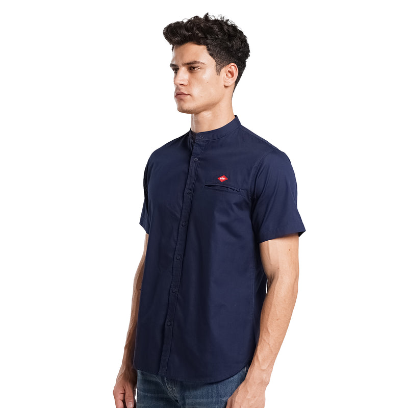 Lee Cooper Short Shirt Leighton Blue