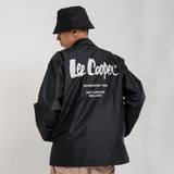 Lee Cooper Coach Jacket Logotype Black