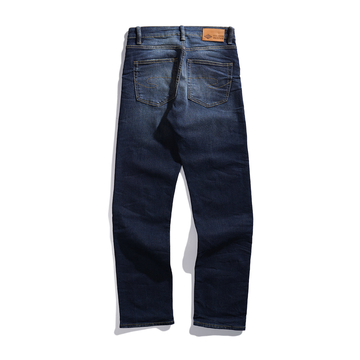 Lee Cooper Tapered Fit Jeans Arthur Repaired Medium Blue Indigo