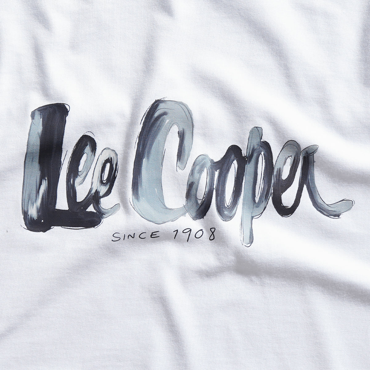 Lee Cooper T-Shirt Crayon BW White