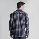 Lee Cooper-Flannel Shirt Kyle Blue