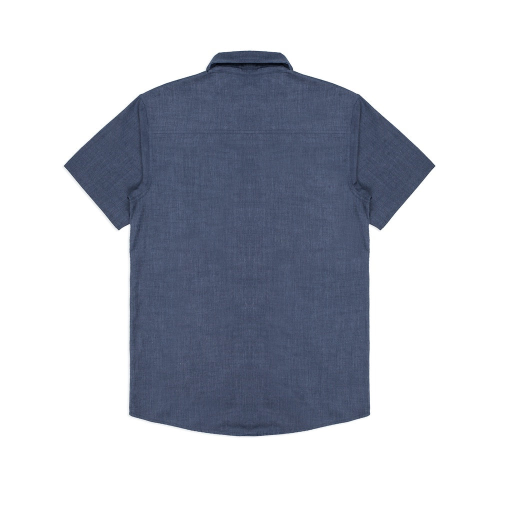 Lee Coper Short Sleeve Stripe Pocket Navy