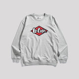 Lee Cooper Sweater Logo Retro Misty 71