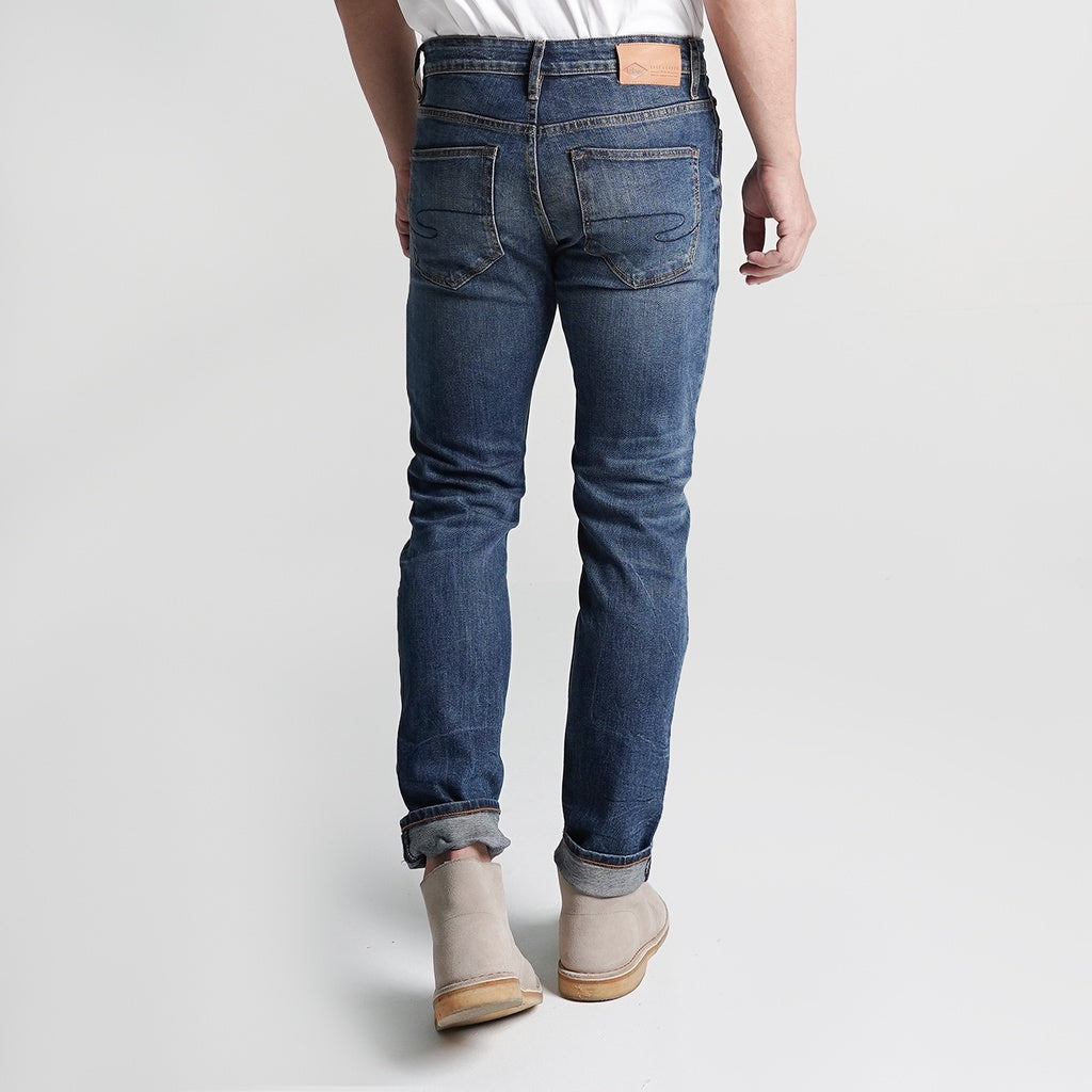 Lee Cooper Jeans Arthur Ripped Medium Blue 0322021