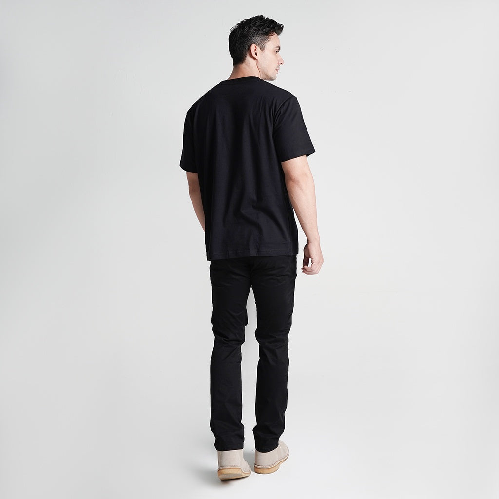 Lee Cooper T-shirt Coordinate Pocket Black