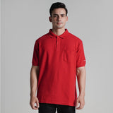 Lee Cooper Polo Shirt Pocket Red