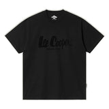 Lee Cooper T-shirt Logotype Black on Black TS04