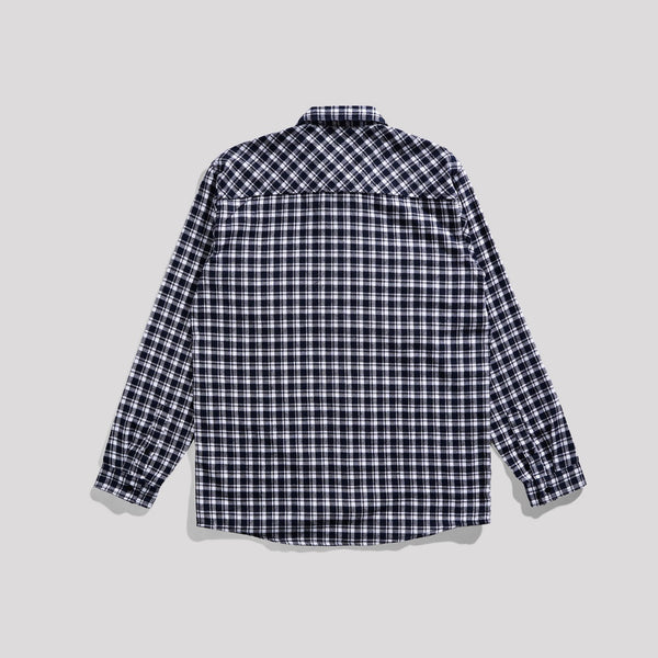 Lee Cooper Flannel Shirt Rhys Navy