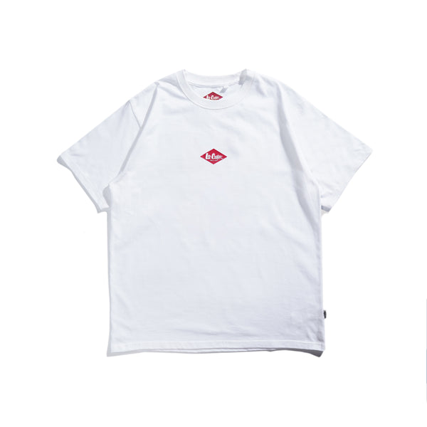 Lee Cooper T-Shirt Logo Diamond White