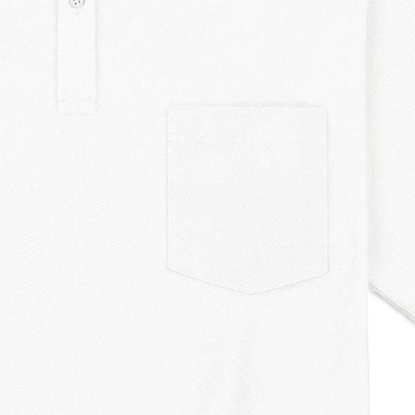 Lee Cooper Polo Shirt Pocket White