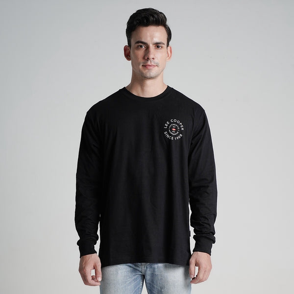 Lee Cooper Longsleeve T-shirt Authentic Around Black