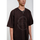 Lee Cooper  T-shirt Oversized Crafting Quality Brown
