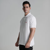 Lee Cooper Polo shirt Logo Type Off White