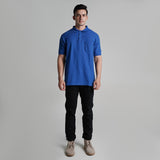 Lee Cooper Polo Shirt Pocket Blue