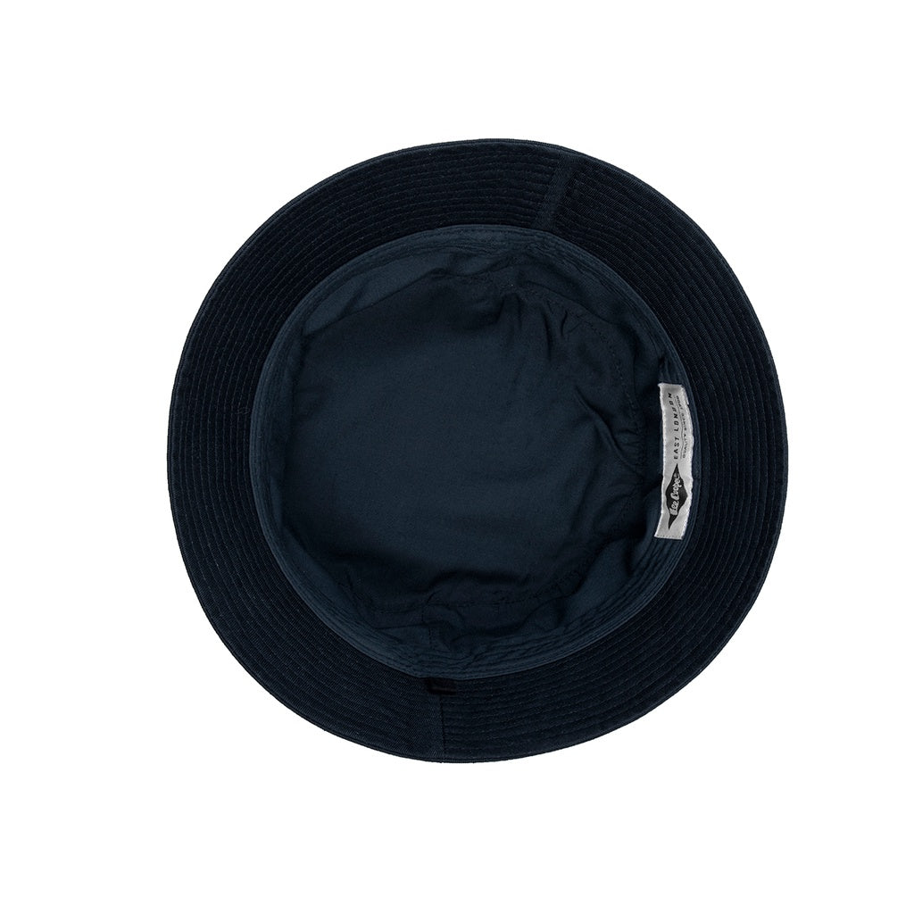 Lee Cooper Hat Bucket Logotype Navy