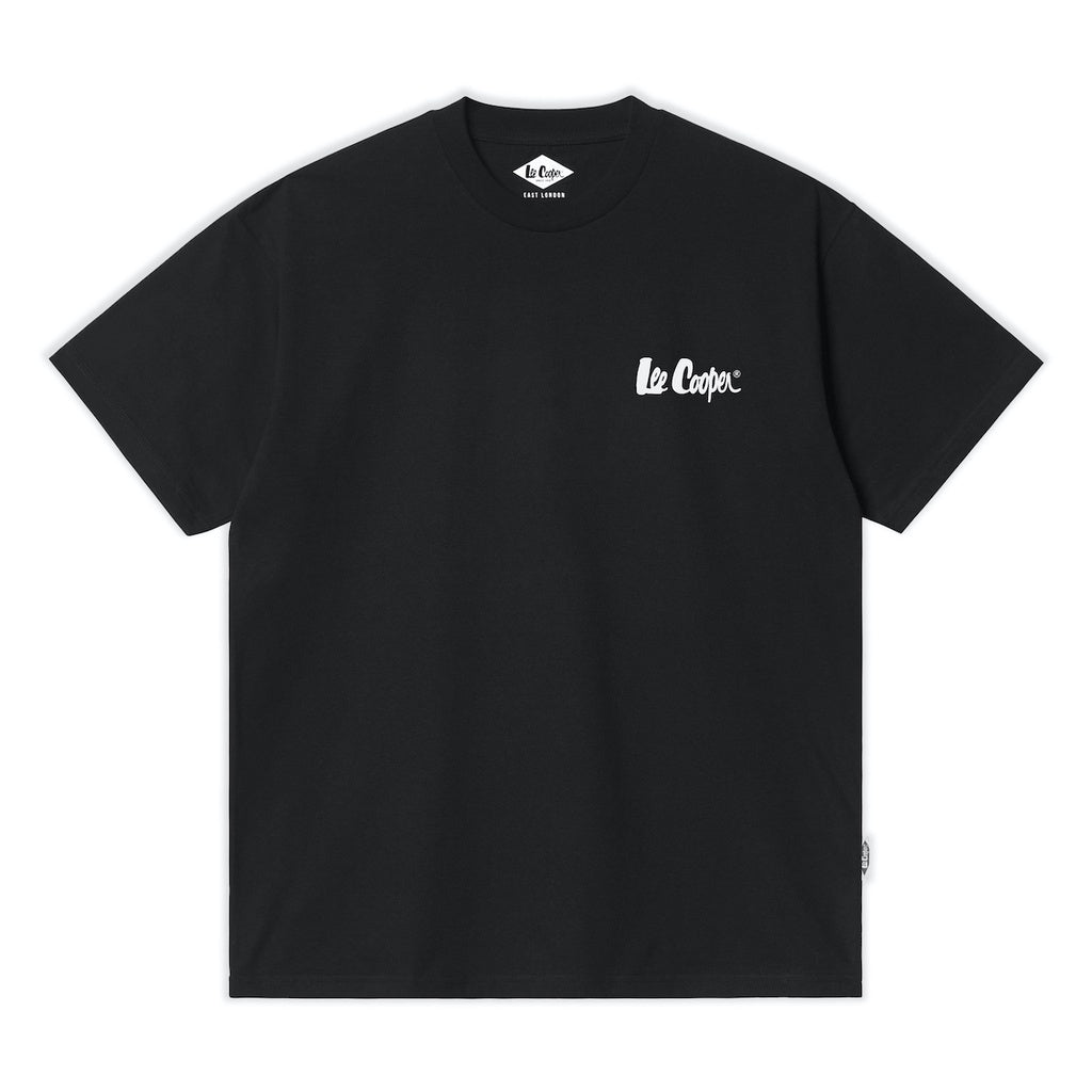 Lee Cooper T-shirt Logotype Black TS03