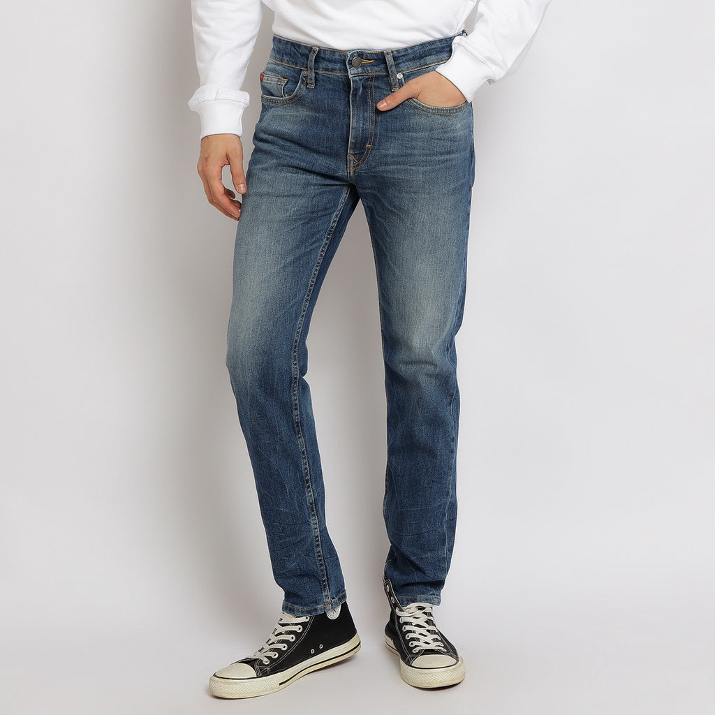 Lee Cooper Jeans Arthur Worn Medium Blue 0322020