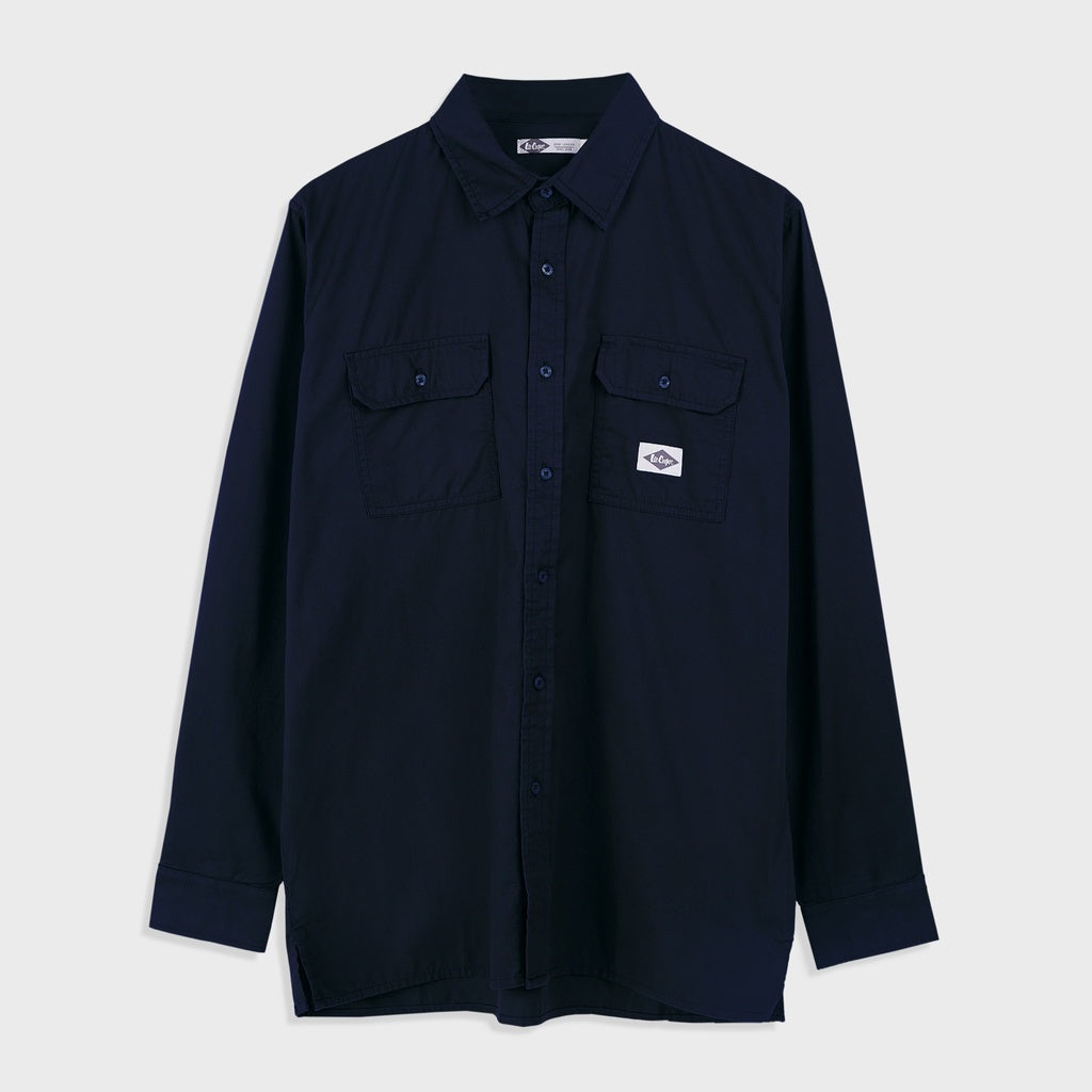 Lee Cooper Long Shirt Clive Navy