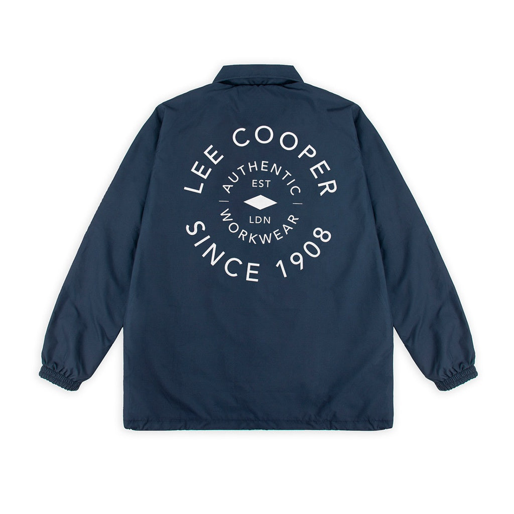 Lee Cooper Coach Jacket Singular Navy