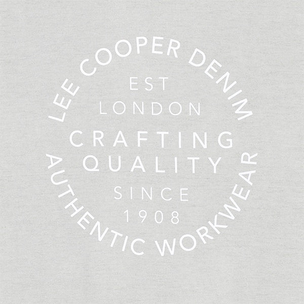 Lee Cooper Crewneck Sweartshirt Crafting Quality Grey
