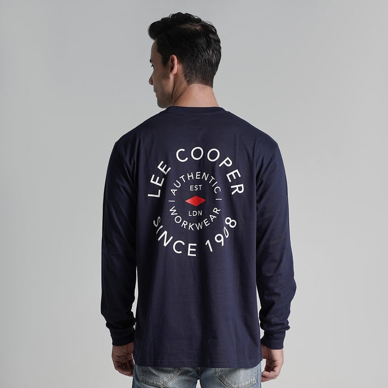 Lee Cooper Longsleeve T-shirt Authentic Around Navy