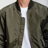 Lee Cooper Jaket Pria - Bomber Jacket Halden Olive