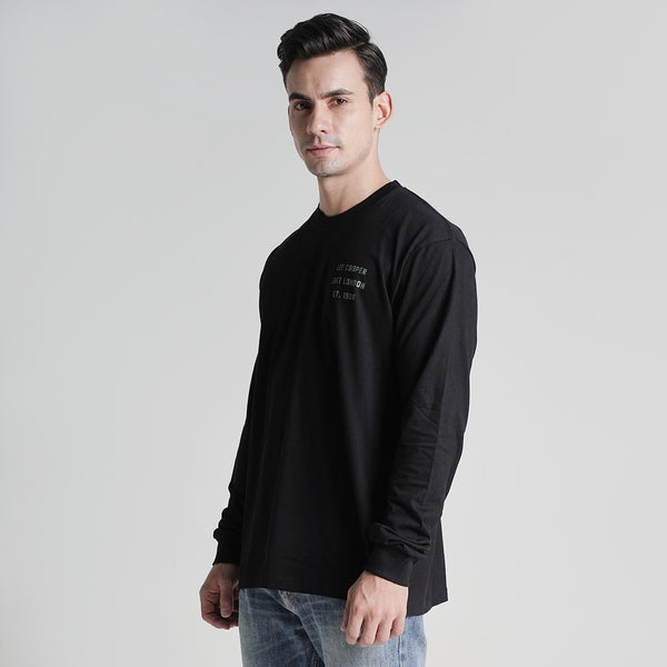 Lee Cooper Longsleeve T-shirt College 1908 Black