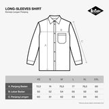 Lee Cooper Long Shirt Calvert Flannel Dark Grey