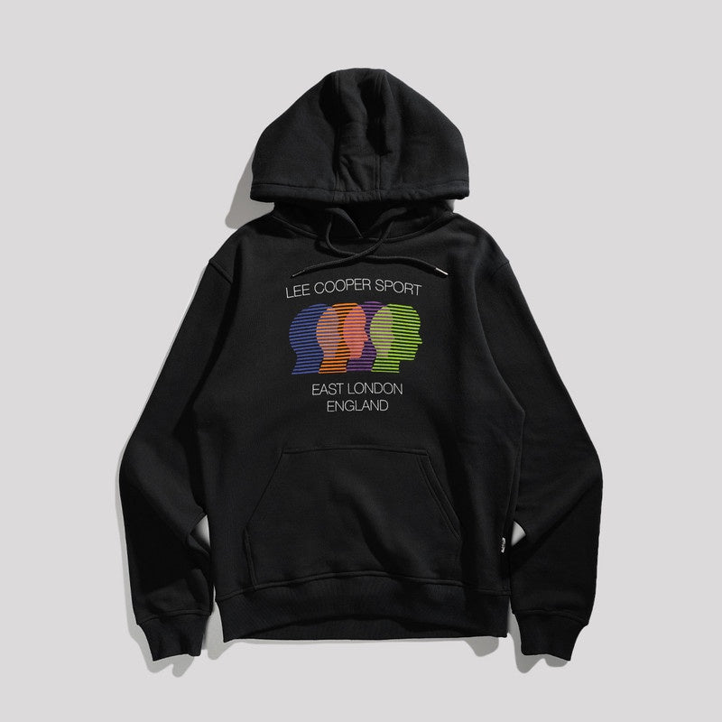 Lee Cooper Pullover Glitch Black