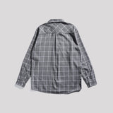 Lee Cooper Long Shirt Calvert Flannel Light Grey
