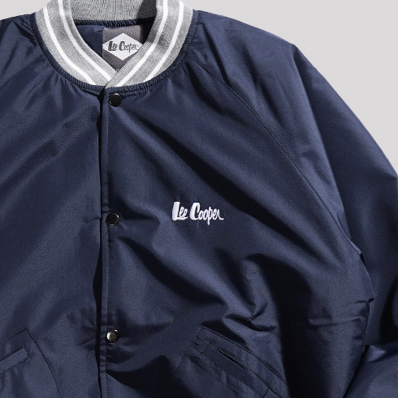 Lee Cooper Jacket Varsity London Navy