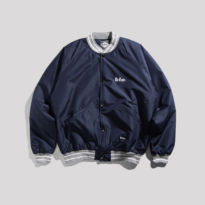 Lee Cooper Jacket Varsity London Navy