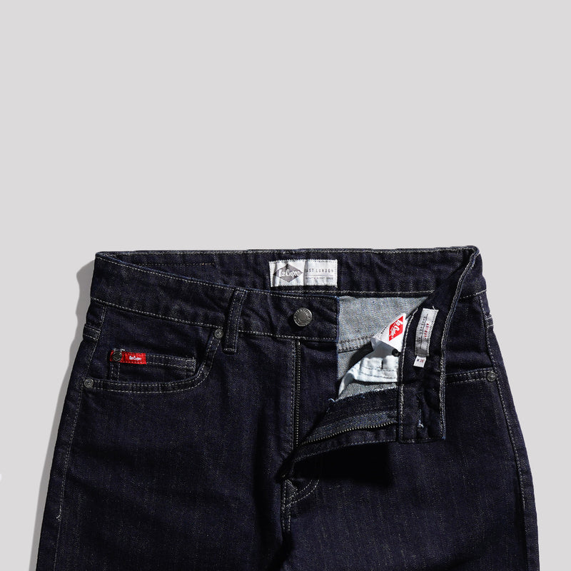 Lee Cooper Tapared Fit Jeans Arthur Rinse Blue 04127 Medium Raw