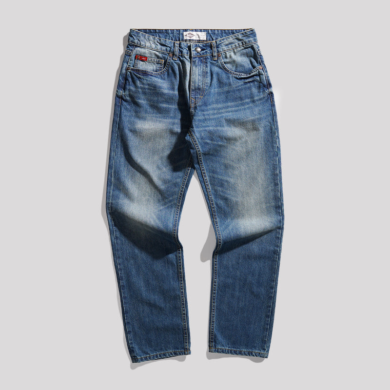Lee Cooper Jeans Harry Worn Medium Blue 03733