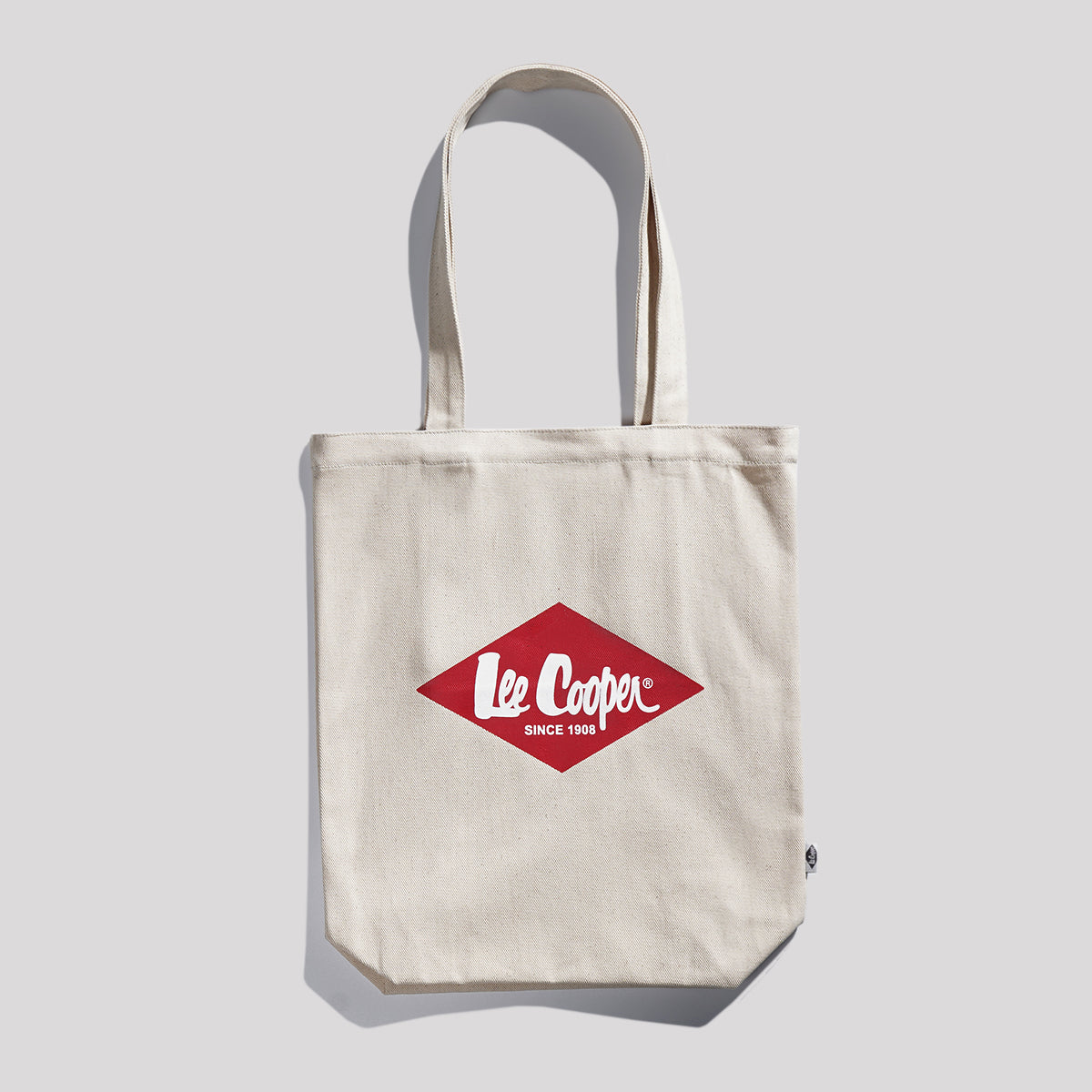 Lee Cooper Totebag Logo Diamond Red Cream