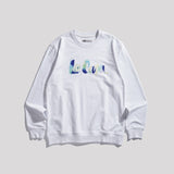 Lee cooper Sweater Logo Type Brush White