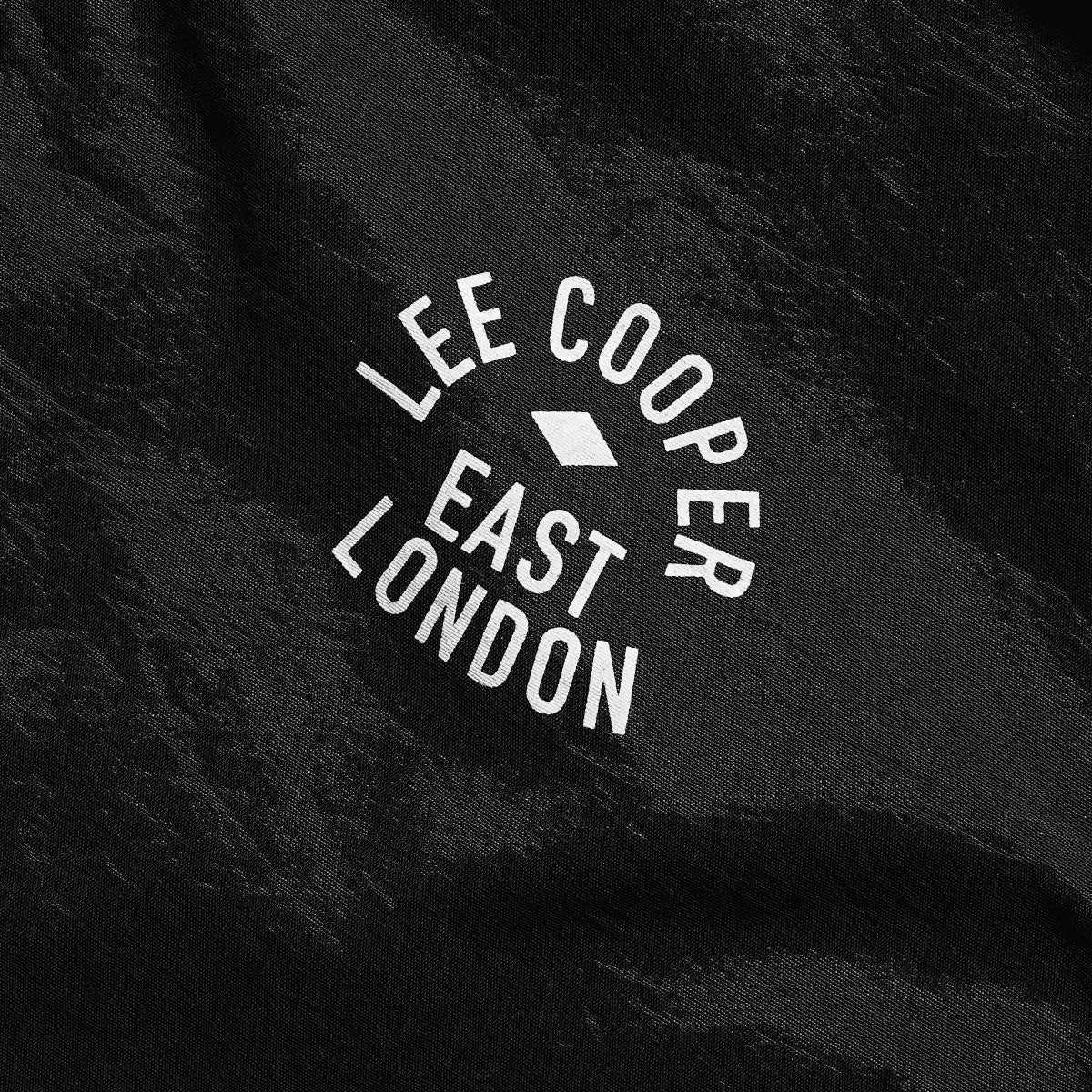 Lee Cooper Long Jacket Track Sport Black