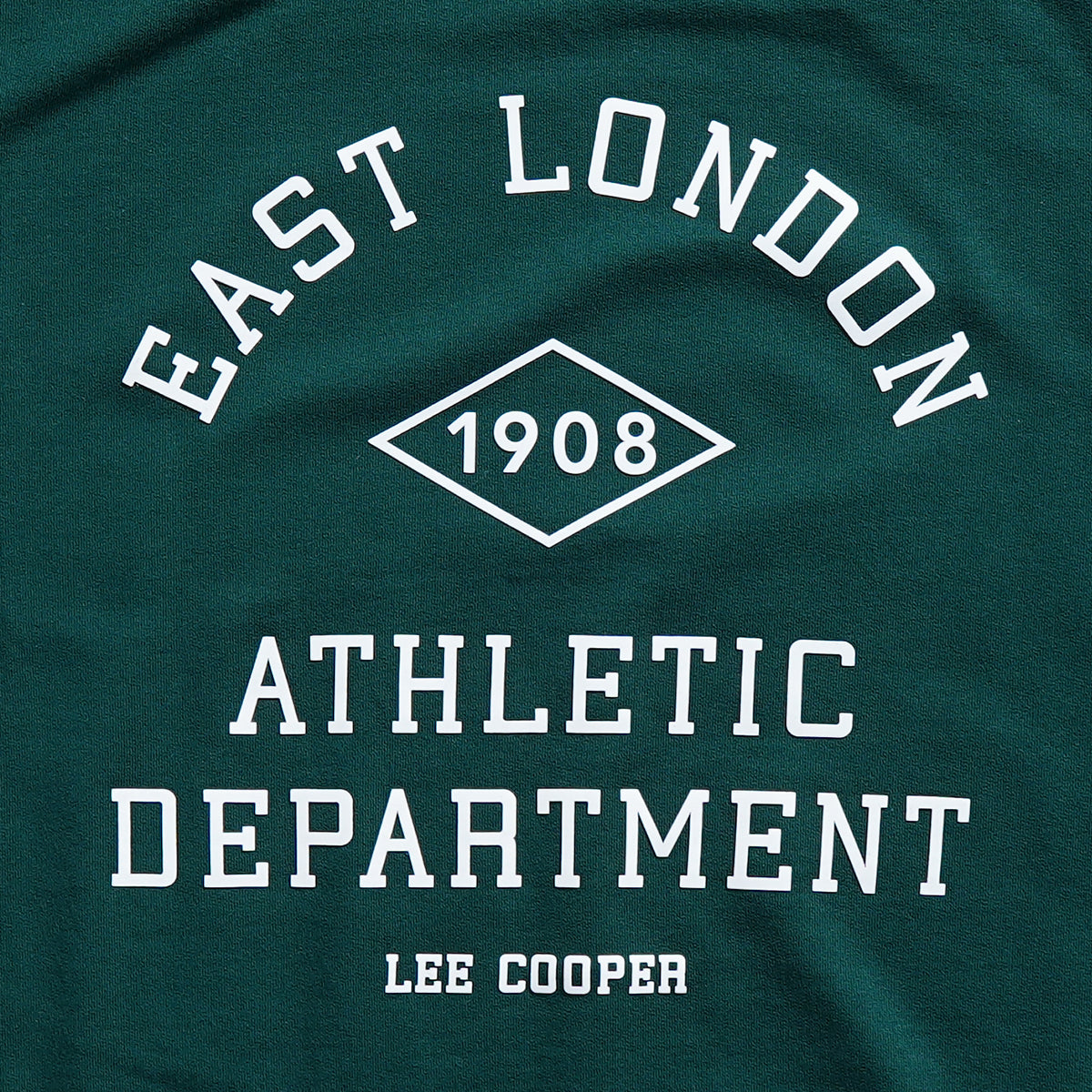 LEE COOPER SWEATER ATHLETIC DEPARTMENT EMERALD GREEN