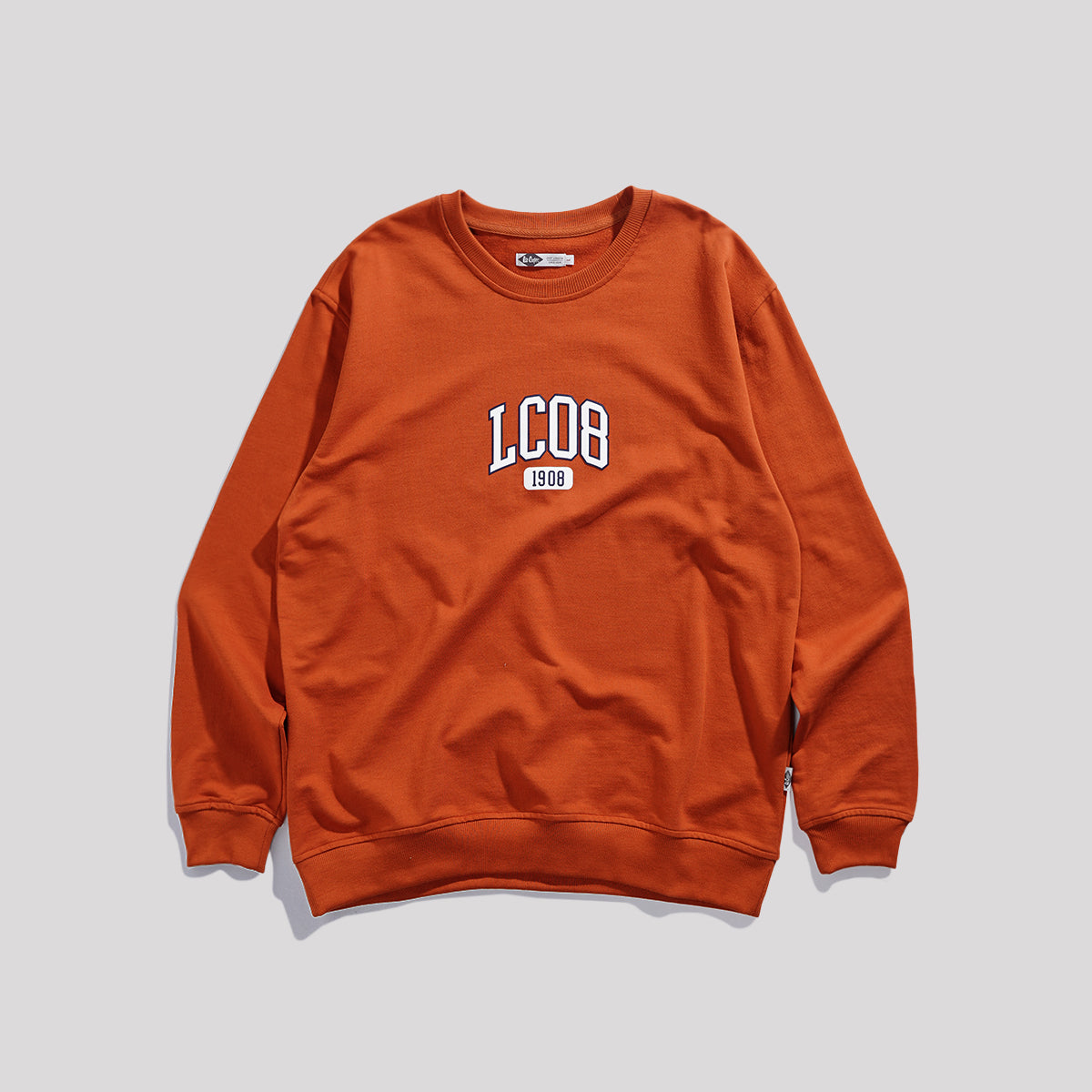 LEE COOPER SWEATER LC08 SMALL LEATHER BROWN