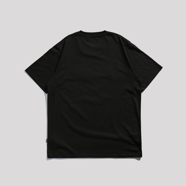 Lee Cooper T-Shirt Logo Type Embos Black